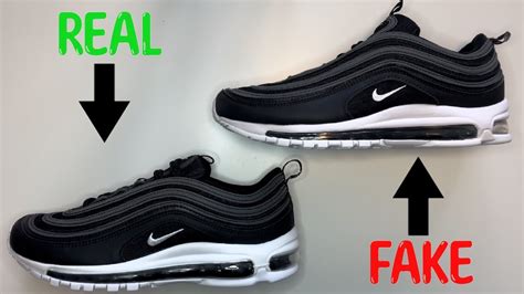 fake nike air max 97 vs real